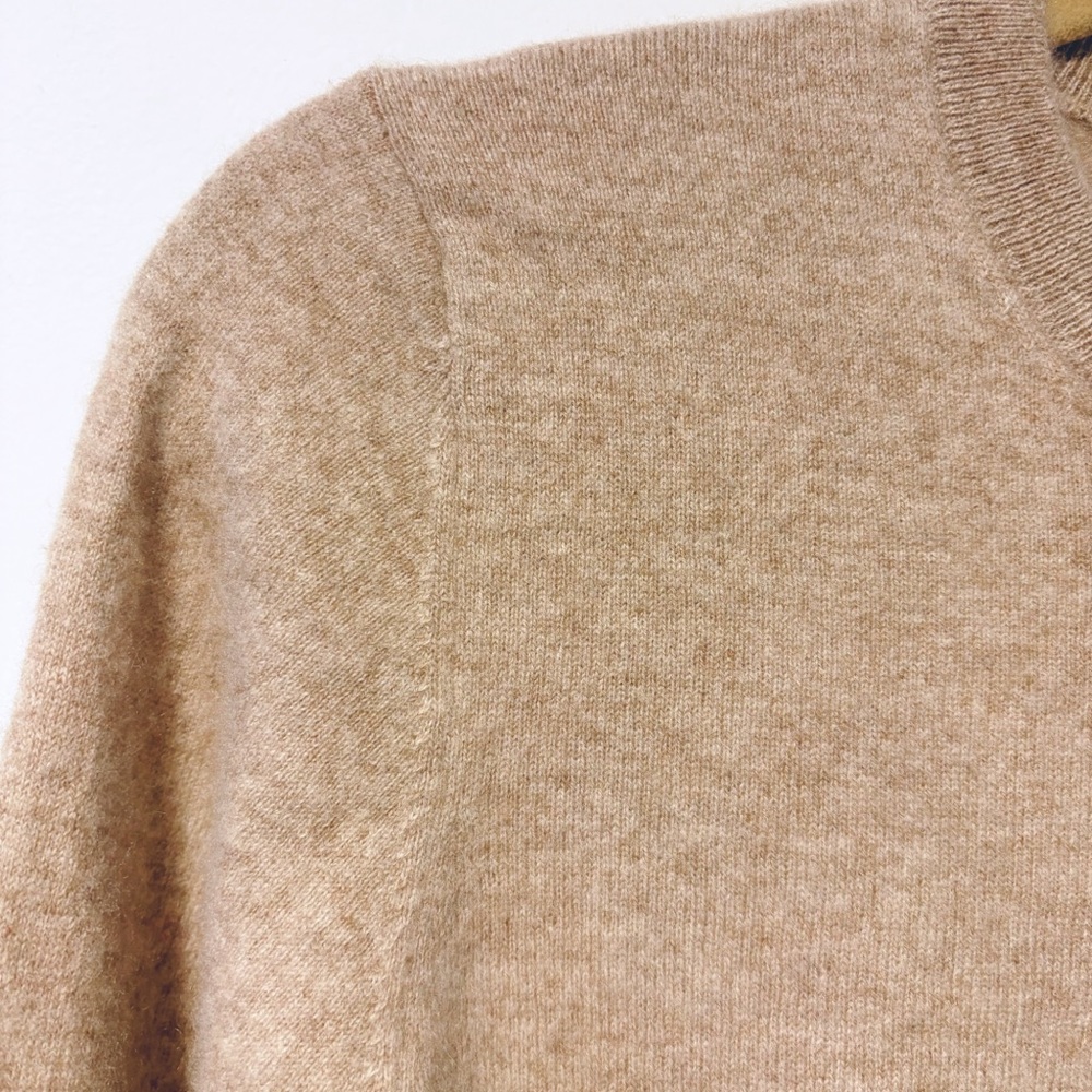 QUINCE Mongolian Cashmere Crewneck Sweater Oatmeal Size Small Women’s - Picture 2 of 9